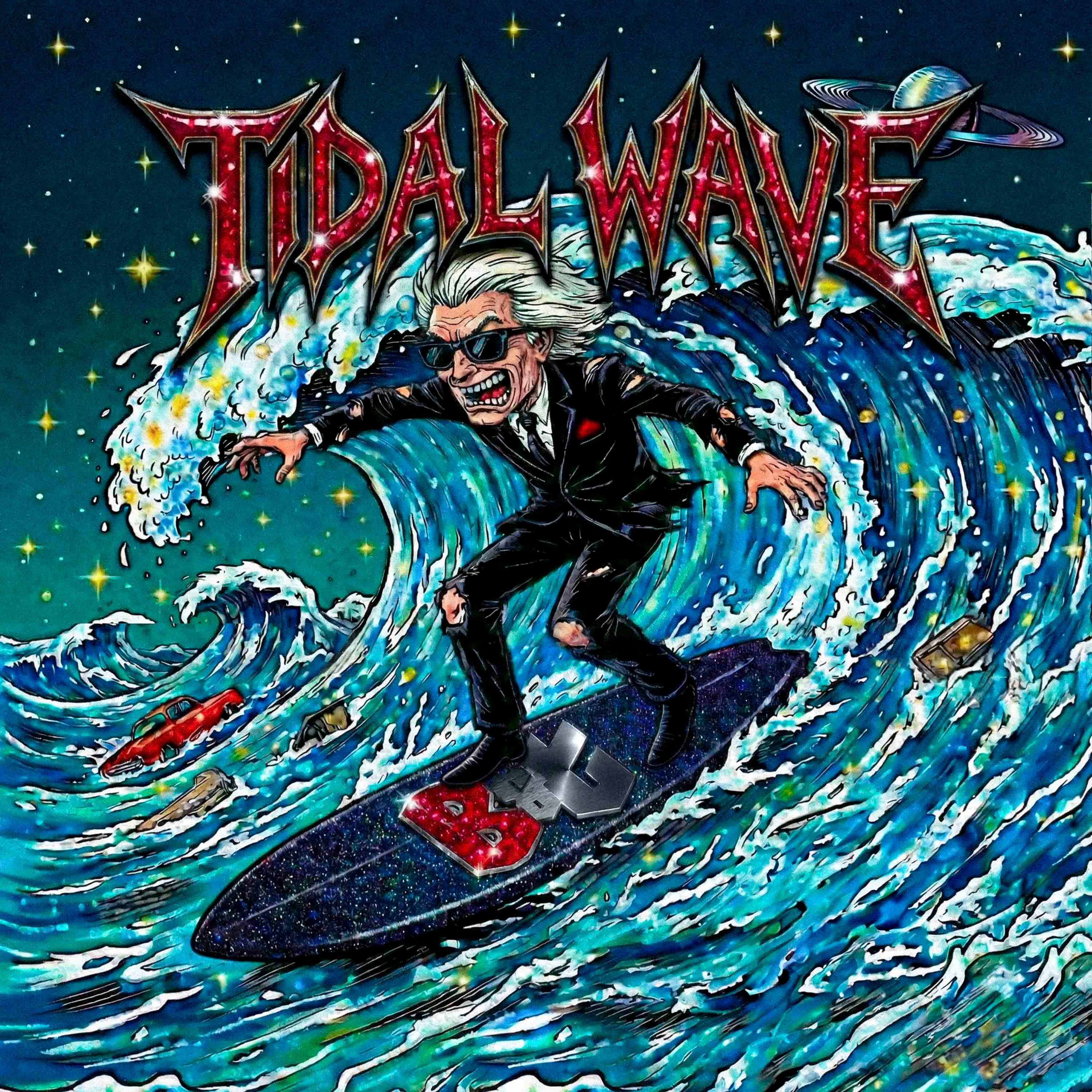 tidalwave — culturecult — Culture Cult album art — Big & Tall Records™ — listen on Spotify, Apple Music, Garden of the Mind